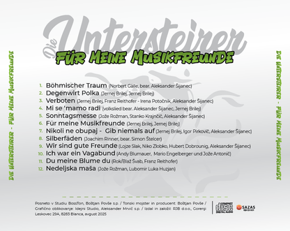 Die Untersteirer - Für meine Musikfreunde CD