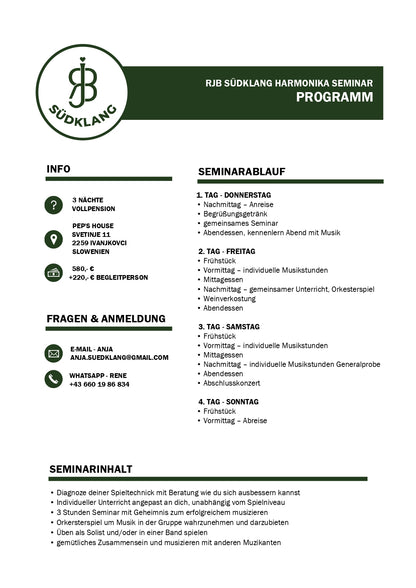 RJB Harmonika Seminar 2026