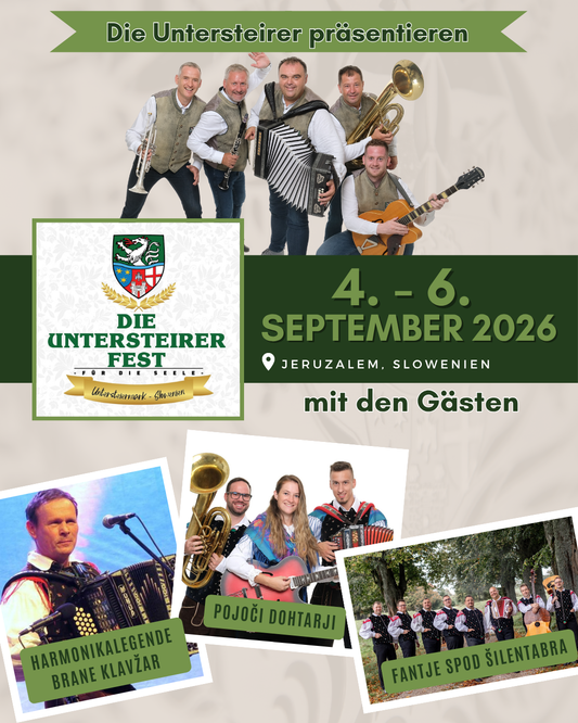 DIE UNTERSTEIRER FEST 2026